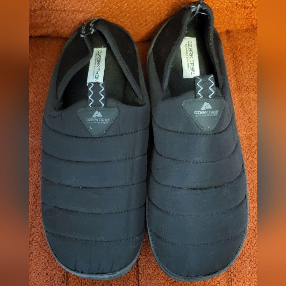 Ozark Trail Black Slip-On Loafers for Casual Comfort